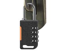 Lucchetto A Combinazione- 2,7x7cm Password Esterno Serrature Lungo | Serratura A Combinazione In Lega Di Zinco Impermeabile | Impermeabile E Sicuro A 4 Cifre Per Casa Scuola Palestra Valigia Bagaglio