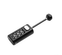 Lucchetto a combinazione a 3 cifre resettabile con cavo in acciaio per zaini, bagagli e armadietti, mini lucchetto di sicurezza in ABS antiruggine per palestra, dormitorio e viaggi