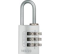 Lucchetto a combinazione Abus 145/20 mm Argenté