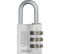 Lucchetto a combinazione Abus 145/30 mm Argenté
