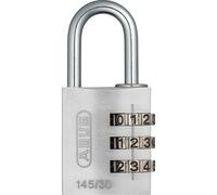 Lucchetto a combinazione Abus 145/30 mm Argento