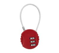 Lucchetto a combinazione con cavo per valigia, lucchetto antifurto per casco a 3 cifre, resistente agli strappi, multiuso