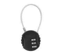 Lucchetto a combinazione con cavo per valigia, lucchetto antifurto per casco a 3 cifre, resistente agli strappi, multiuso