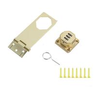 Lucchetto a combinazione in lega di zinco per armadi, frigoriferi, cassetti, con codice personalizzato di sicurezza e costruzione antimanomissione, per la sicurezza domestica e sul posto di lavoro