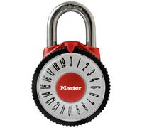 Lucchetto a combinazione Master Lock 1588D Locker Locker, 1 confezione, lente di ingrandimento, il colore puÃ² variare