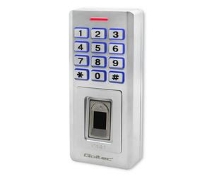 Lucchetto a combinazione Qoltec Oberon con lettore di impronte digitali | RFID |