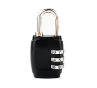 Lucchetto a combinazione resettabile a 3 cifre con combinazione, serratura a codice portatile per armadietti, cassette degli attrezzi, valigie (1 pz/set)