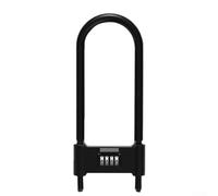 Lucchetto a combinazione resistente con codice a 4 cifre e arco regolabile, per biciclette e scooter, design antifurto e resistente alle intemperie (lucchetto a forma di U 270)