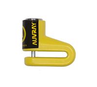 Lucchetto a disco AUVRAY BD16 - giallo, diametro perno 6 mm