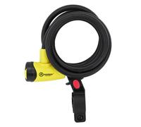 Lucchetto a spirale per bicicletta e supporto Auvray Noir