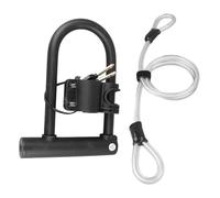 Lucchetto a U per bici con cavo in acciaio Set di lucchetti antifurto universali a 2 chiavi per mountain bike da strada