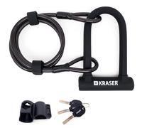 LUCCHETTO A U PER BICI UNIVERSALE SICUREZZA ANTIFURTO ROBUSTO ANTI RUGGINE CON C