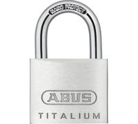 ABUS Lucchetto Titalium 64TI/35 in Alluminio - Gancio in Acciaio, 35 mm