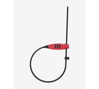 Lucchetto Abus Combiflex Travelguard 0,45m rosso
