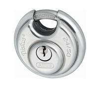 Lucchetto ABUS Diskus® 24IB/50 in acciaio inossidabile - con protezione a 360° - per la sicurezza in condizioni climatiche avverse - 20317 - Livello di sicurezza ABUS 7 - Argento
