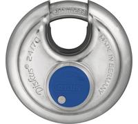 LUCCHETTO ACCIAIO INOX DISKUS ALTO LIVELLO DI SICUREZZA PROTEZIONE ABUS 24IB/70