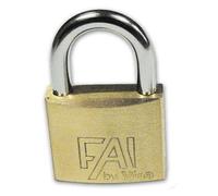 Lucchetto ad Arco in Ottone Viro Fai Art. 554 Misura 40 mm Int. Arco 23x22 mm