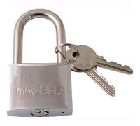 LUCCHETTO ad ARCO LUNGO in acciaio inox per ambienti marini MAURER 50 mm