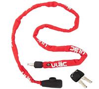 Lucchetto Alta Sicurezza Bici Scooter Moto Monopattino Chiave Catena 4mm Acciaio Nylon 120cm Antifurto Resistente Tagli Tensioni Leggero Trasportabile Robusto Pratico Moderno