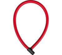 ABUS 4408K Lucchetto a Cavo - Cavo in Acciaio con Rivestimento in Plastica - Lucchetto per Bici con Livello di Sicurezza ABUS 2 - Colore Nero
