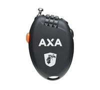 Axa-Basta Blocco cavo Roll – Serratura con codice a 3 cifre – 75 cm – Ultraleggero – Nero