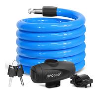 Lucchetto Antifurto Catena Moto Bici 120cm/12mm Livello di Sicurezza, 2 Chiavi