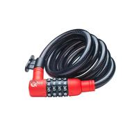 Lucchetto antifurto con supporto Qloc Noir