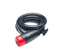 Lucchetto antifurto con supporto Qloc Noir