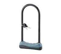 Lucchetto antifurto in acciaio U200 a ac 012 l320 2 chiavi Nero