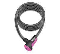 Lucchetto antifurto Onguard Neon Coil-180cmx12mm Rose