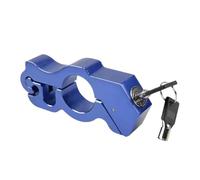 Lucchetto antifurto per manubrio della bicicletta, compatibile con il lucchetto in acciaio solido di alluminio per ciclismo(Blue)