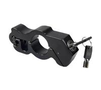 Lucchetto antifurto per manubrio della bicicletta, compatibile con il lucchetto in acciaio solido di alluminio per ciclismo(Black)