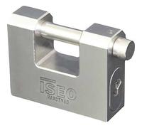 LUCCHETTO ANTISCASSO CLARUS ISEO ACCIAIO CARBONITRURATO CHIAVI 3 MM 75