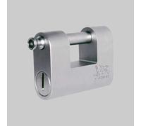 Lucchetto antiscasso monolith viro acciaio carbonitrurato chiavi 2 mm 78