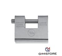 Lucchetto Antiscasso Y164 Yale Acciaio Carbonitrurato Chiavi 3 mm 84