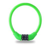 Lucchetto Bici Accessori bici Lucchetto for for bicicletta Password antifurto MTB Armadietto for cavi di sicurezza for da strada con codice combinato portatile(40cm green)