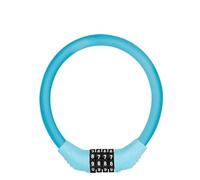 Lucchetto Bici Blocco password for bicicletta a 4 cifre antifurto universale motociclo veicolo elettrico Accessori biciclette Lucchetto Bicicletta(Blue)