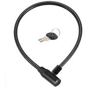 Lucchetto bici di cavo con chiavi acciaio 60 cm antifurto bici lucchetto bicicletta catena bici catena bicicletta antifurto lucchetto per bicicletta antifurto bici elettrica