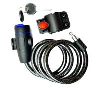 Lucchetto Bici Lucchetto for bici da bicicletta Antifurto Mtb Bici strada a catena in filo di acciaio Casco motociclista for scooter elettrico for pieghevole