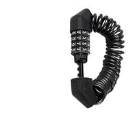 Lucchetto Bici Lucchetto for bicicletta portatile Password Corda casco di sicurezza in filo acciaio zaino mountain bike Zinco(048 Black)