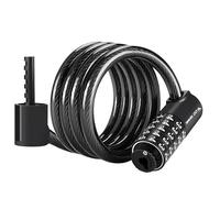 Lucchetto Bici Lucchetto for cavo bici combinato 90-150 cm Antifurto portatile for bicicletta a 5 codici Accessori for da strada MTB(150cm)