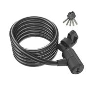 Lucchetto bicicletta a Cavo 1850x12mm Syncros Nero Trasparente con Chiave