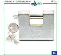 Lucchetto Blindato In Acciaio Temprato Wally 284