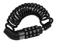 Lucchetto Blocca Casco con Combinazione a 4 Cifre | Blocco Casco da 150cm per Moto, Bici