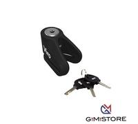LUCCHETTO BLOCCA DISCO VIRO IN ACCIAIO HARDENED PERNO ASTA 9 MM
