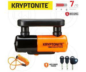 LUCCHETTO BLOCCADISCO CATENACCIO KRYPTONITE DOGBONE REMINDER CAVO ANTIFURTO MOTO
