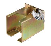 (TG. 16 x 17,5 x 11,5 cm) Relaxdays Box Antifurto Rimorchio,con Lucchetto per Ga