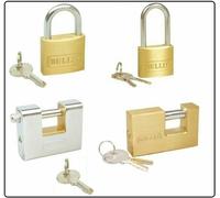 LUCCHETTO CATENACCIO CORAZZATO DI SICUREZZA 20 30 40 60 80 90 SERRANDE OCCHIOLI