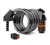 Lucchetto Cavo Acciaio Sicurezza Antifurto Dimensioni Compatte Codice Cinque Cif