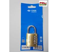 LUCCHETTO CISA A COMBINAZIONE MODELLO 21190-40-0 SEMPLICE E ROBUSTO SICURO